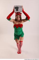 VERONIKA ELF STANDING POSE WITH BOX
